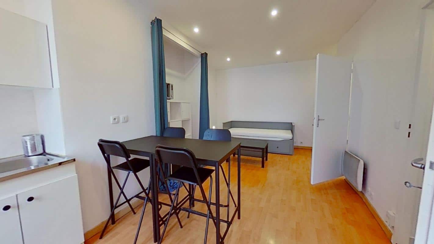 Location 60 Rue Gabriel Péri Villeurbanne 69100 T1 Meublé 590